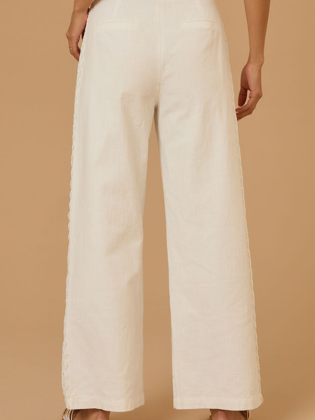 Elodie Crochet Pant Detail 6 - TULLABEE