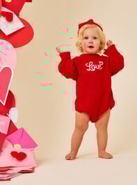 Love Sweater Bubble + Headband - TULLABEE