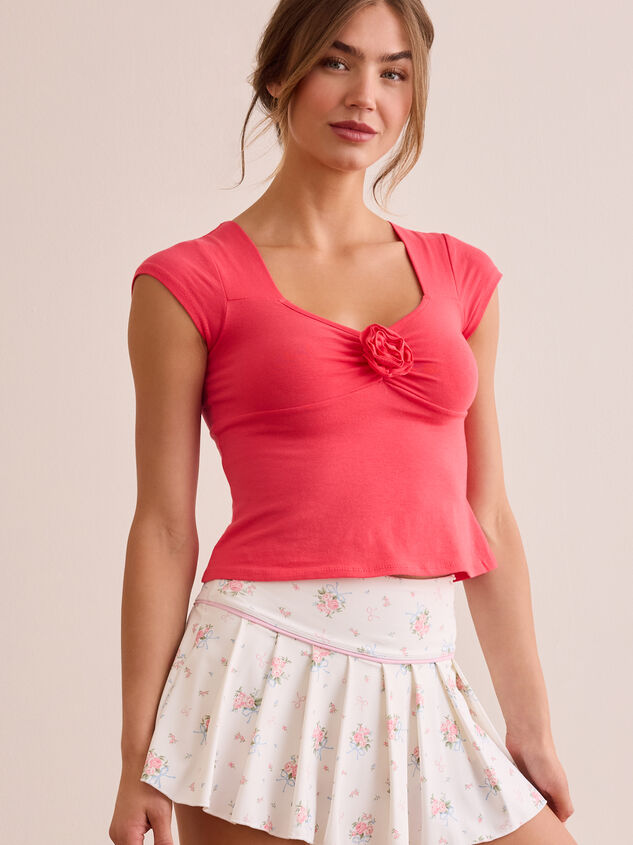 Rose Bloom Top Detail 3 - TULLABEE