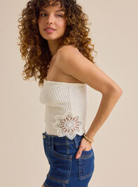 Jordana Crochet Tube Top Detail 5 - TULLABEE