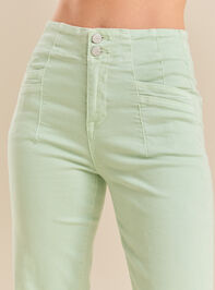 Lexi Flare Jeans Detail 5 - TULLABEE