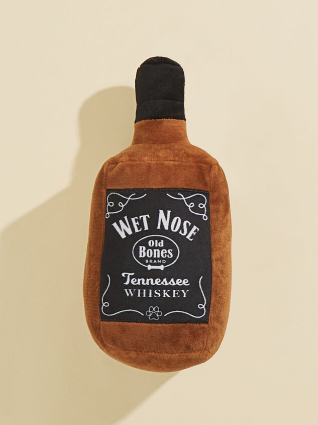 Wet Nose Whiskey Dog Toy Detail 2 - TULLABEE