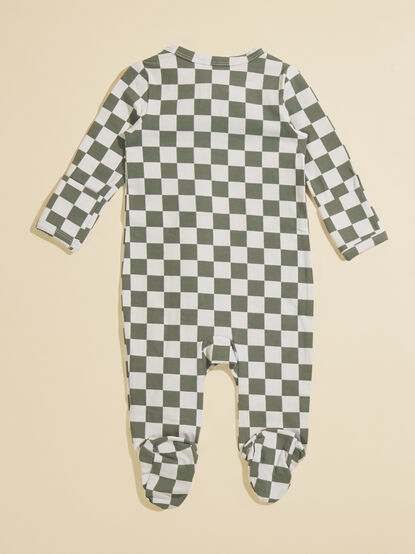 Parker Checkered Footie - TULLABEE