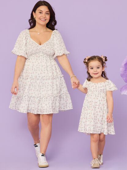 Chloe Floral Mama Dress - TULLABEE