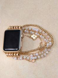 Beaded Clover Smart Watch Band - TULLABEE