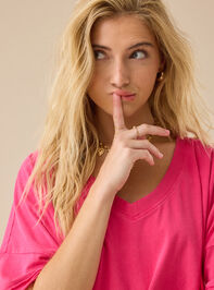 Adele Dolman Tee Detail 3 - TULLABEE