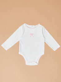 Ellisha Bow Bodysuit by Mud Pie - TULLABEE