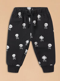 Crossbone Cutie Joggers by Quincy Mae - TULLABEE