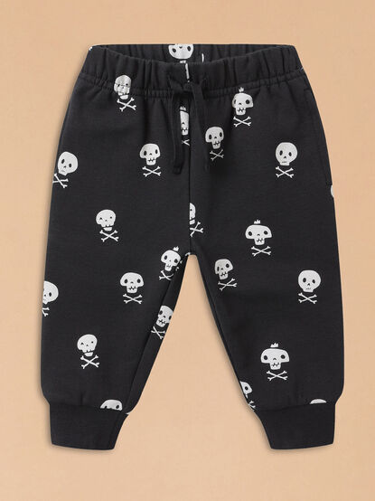 Crossbone Cutie Joggers by Quincy Mae - TULLABEE