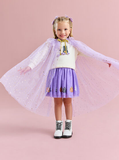 Lavender Star Cape - TULLABEE
