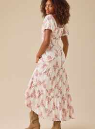 Nalia Floral Maxi Dress Detail 6 - TULLABEE