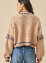 Laurna Fairisle Cardigan Detail 5 - TULLABEE