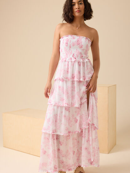 Marie Floral Maxi Dress - TULLABEE