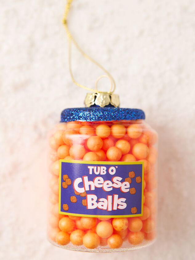 Cheese Balls Christmas Ornament - TULLABEE