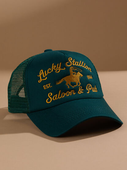 Lucky Stallion Trucker Hat - TULLABEE