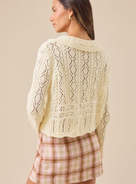 Hattie Crochet Sweater Detail 5 - TULLABEE