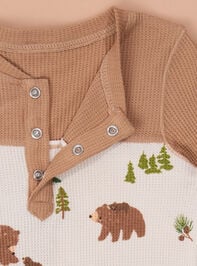 Briggs Bears Romper Detail 2 - TULLABEE