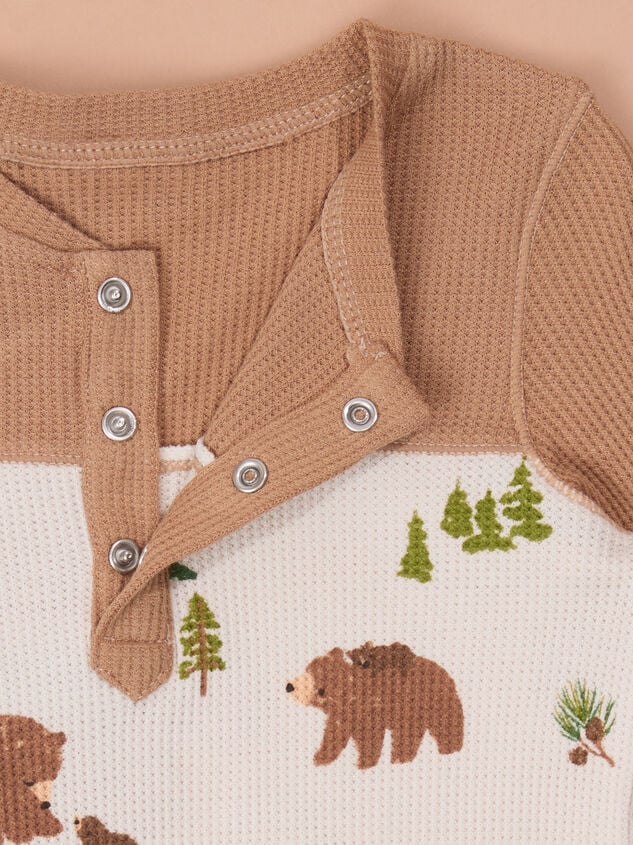 Briggs Bears Romper Detail 2 - TULLABEE