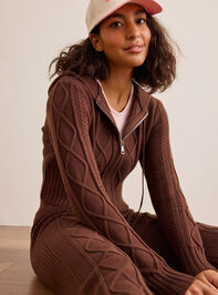 Alpine Escape Full Zip Sweater - TULLABEE