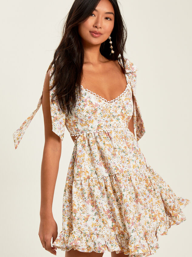 Stacey Floral Dress - TULLABEE