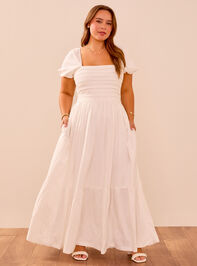 Wilow Linen Maxi Dress - TULLABEE
