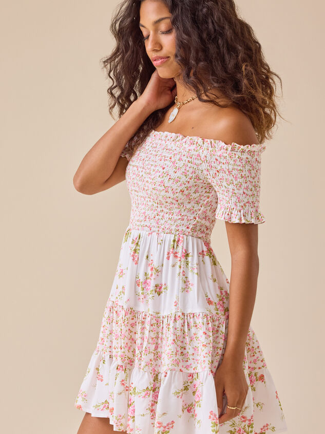 Clayton Floral Mini Dress - TULLABEE
