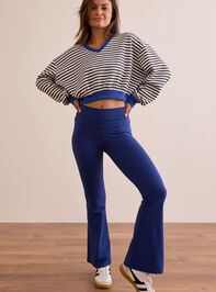 Supersoft Stripe Pullover Detail 6 - TULLABEE