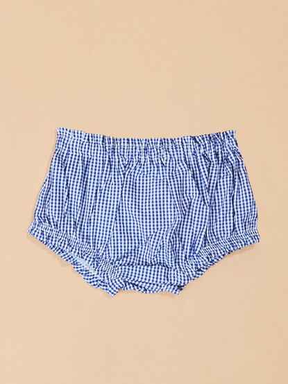 Picnic Blue Diaper Cover by Mud Pie - TULLABEE