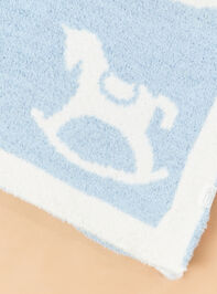 Chenille Horse Blanket by Mudpie Detail 3 - TULLABEE