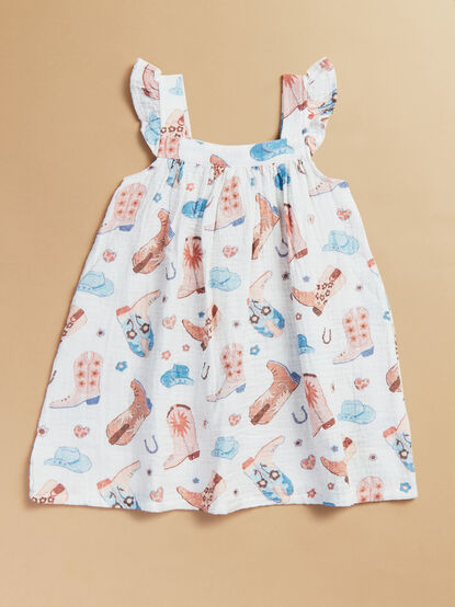 Country Girl Boots Dress - TULLABEE