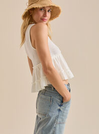 Catarina Babydoll Top Detail 4 - TULLABEE