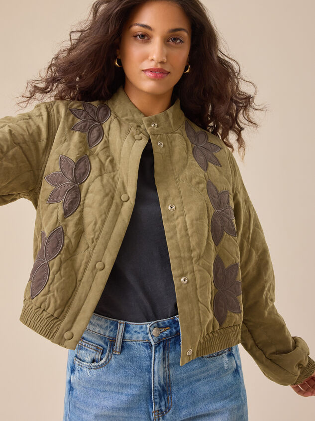 Solera Quilted Bomber Jacket - TULLABEE