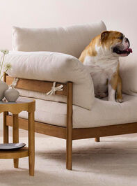 Sienna Marble Side Table Detail 2 - TULLABEE