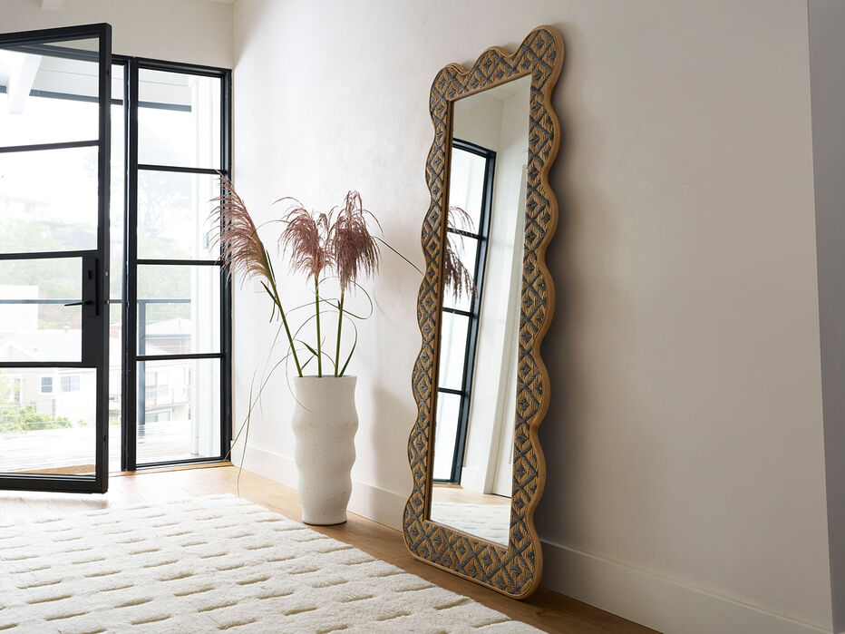Calia Rattan Mirror - TULLABEE - 