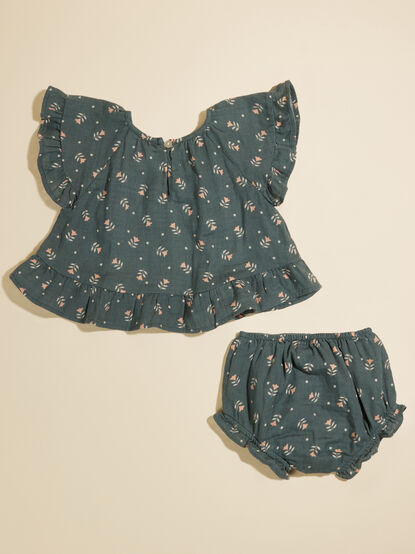 Bria Ruffle Top and Bloomer Set by Rylee + Cru - TULLABEE