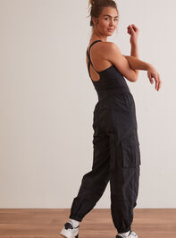 Ball Out Jumpsuit Detail 3 - TULLABEE