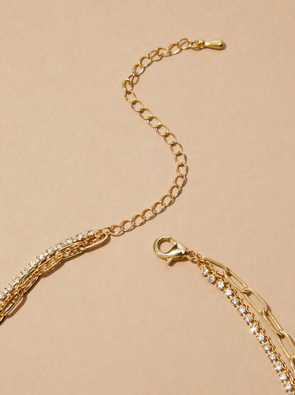Clover Layered Necklace - TULLABEE