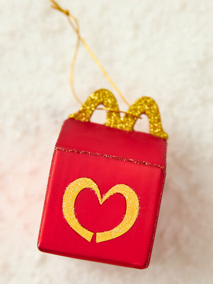 Happy Fast Food Meal Christmas Ornament - TULLABEE