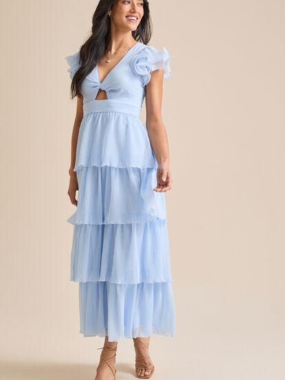 Kelly Tiered Maxi Dress - TULLABEE