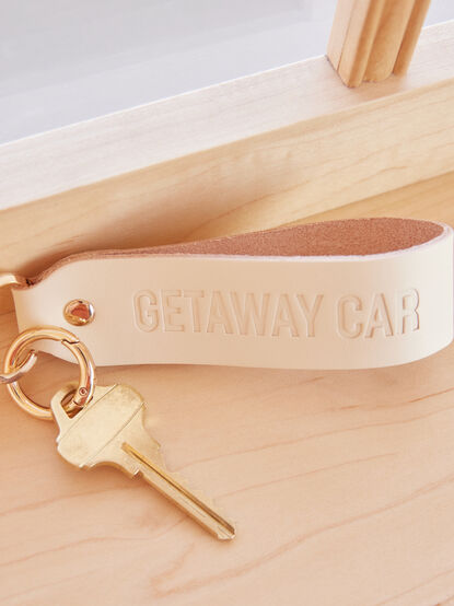 Getaway Car Leather Keychain - TULLABEE