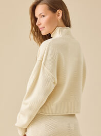 Shay Mock Neck Sweater Detail 8 - TULLABEE