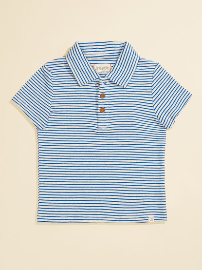 Harrison Striped Polo by Me + Henry - TULLABEE