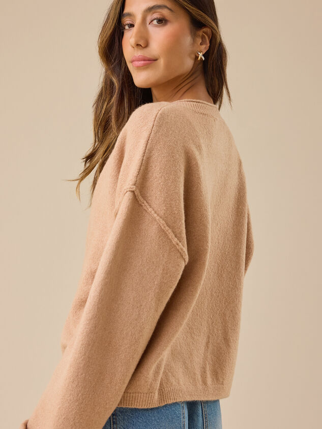 Vivienne Cozy Cardigan Detail 6 - TULLABEE