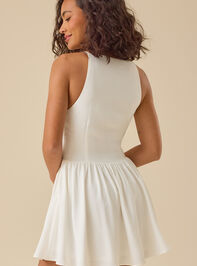 Christine Drop Waist Dress Detail 5 - TULLABEE