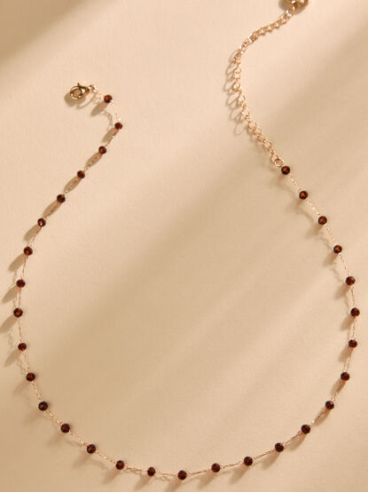 Klemmis Danity Glass Bead Choker - TULLABEE