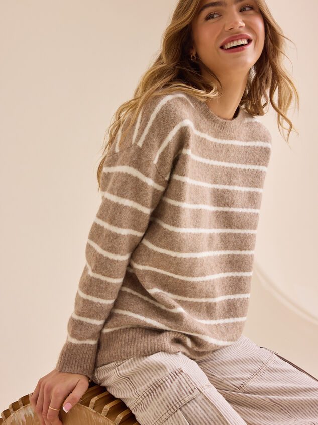 Teagan Striped Tunic Detail 5 - TULLABEE