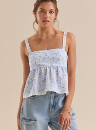 Idra Floral Babydoll Top - TULLABEE