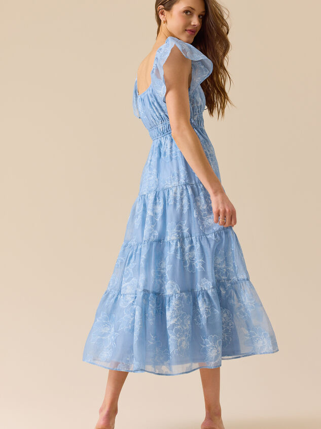 Lilibet Maxi Dress Detail 3 - TULLABEE