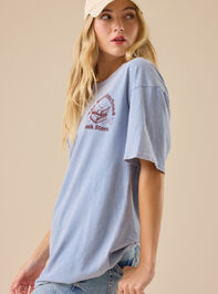 Neighborhood Book Store Oversized Tee Detail 5 - TULLABEE