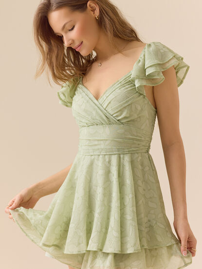 Lainey Double Layer Romper - TULLABEE